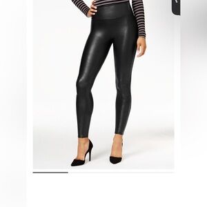 Spanx faux leather leggings